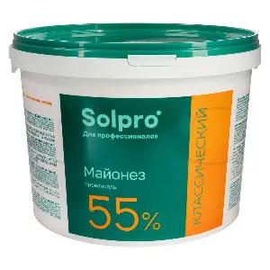 Майонез Провансаль классический 55% SolPro 10л/9,7кг