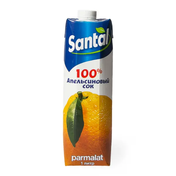 Сок апельсиновый Santal 1000мл