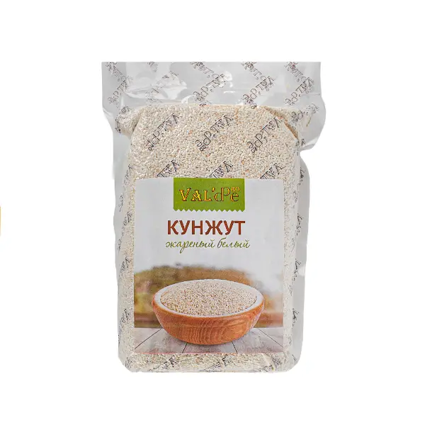 Кунжут белый жареный Valde’Pro 1кг, 14шт/кор
