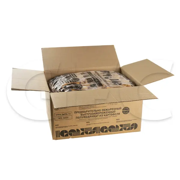 Картофель дольки в кожуре со специями Fry Me 2,5кг, 5шт/кор