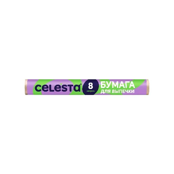 Бумага для выпечки 8м Celesta, 45шт/кор