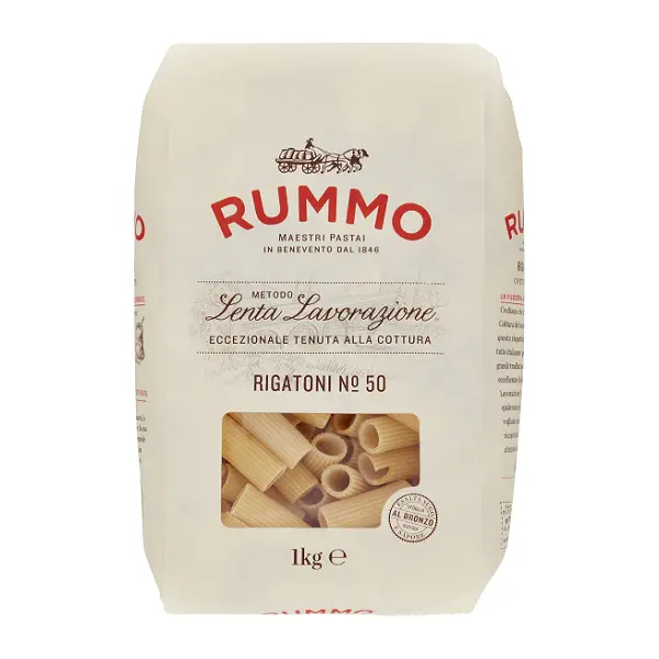 Паста Ригатони №50 Rummo 1кг, 12шт/кор