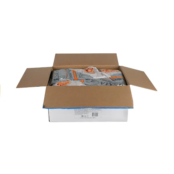 Креветка ваннамей в/м очищенная 200/300 ZHEJIANG ZHOUFU FOOD CO.,LTD 1кг, 10шт/кор, Китай