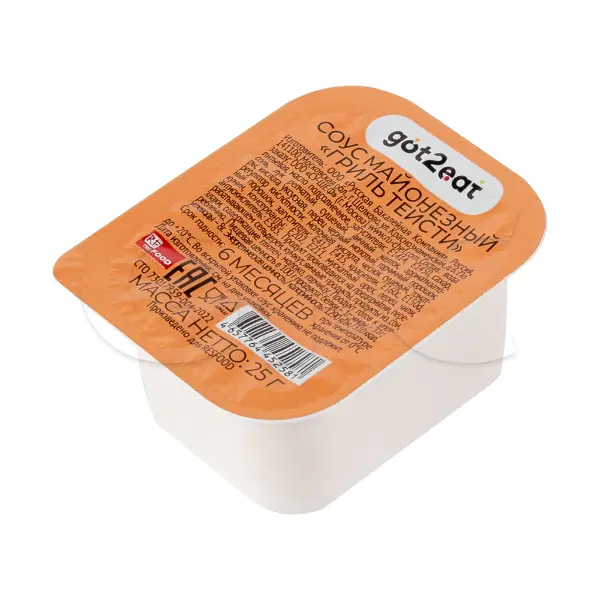 Соус порционный Гриль Тейсти Got2Eat Resfood 25гр, 120шт/кор