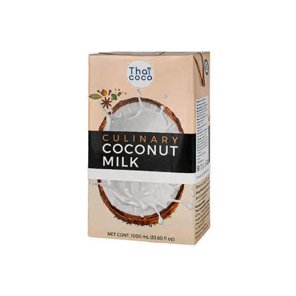 Молоко кокосовое Thai Coconut 1л, 12шт/кор, Таиланд