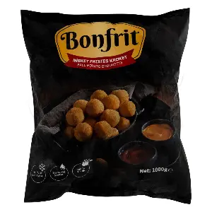 Крокеты картофельные шарики BONFRIT 1кг, 10шт/кор