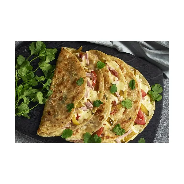 Лепешка Роти Пратха с зеленым луком Kekeshi Resfood 450гр, 10шт/кор