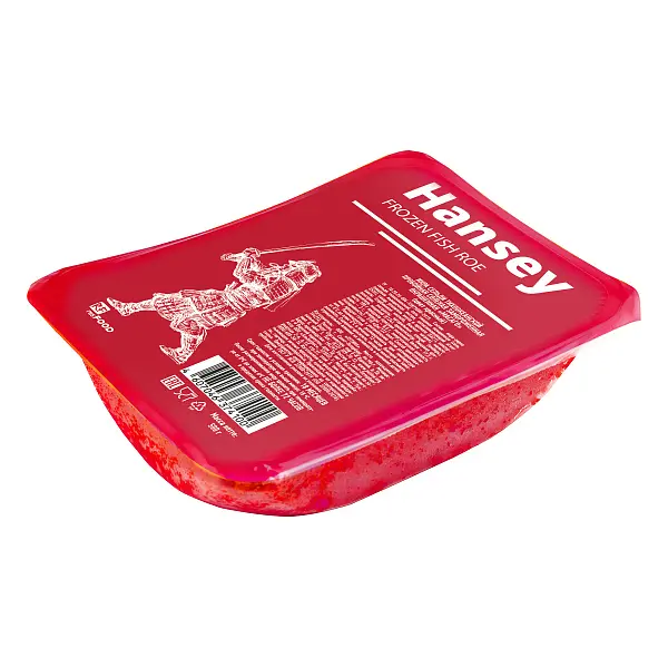 Икра Масаго красная Hansey Japonica Resfood 500гр, 12шт/кор, Россия