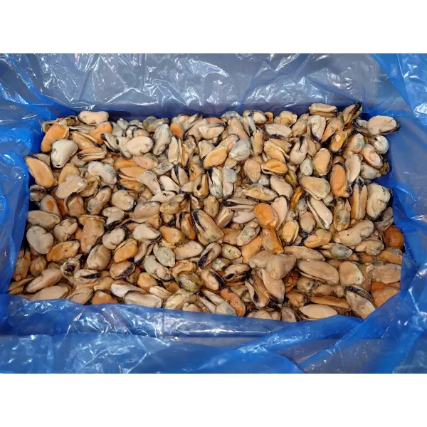 Мидии мясо в/м 200/300 IQF глазурь 8% LANDES MUSSELS S A 10937, 9,2кг/кор, Чили