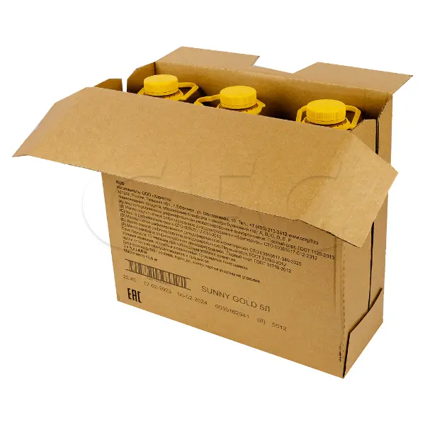 Масло фритюрное Санни Голд 5л, 3шт/кор