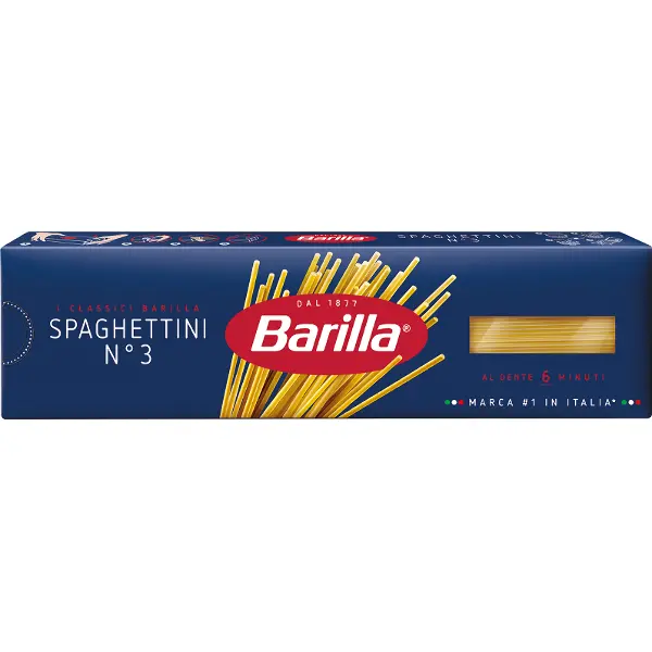 Паста BARILLA Спагеттини 450гр, 24шт/кор