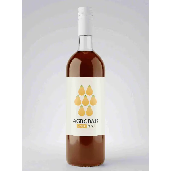 Сироп Груша AGROBAR SYRUP 1л, 6шт/кор