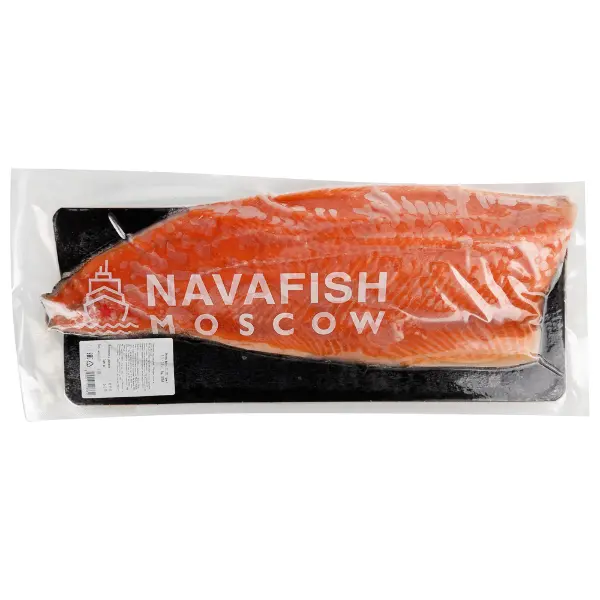 Форель филе с/с трим С NAVAFISH MOSCOW 1,3-2кг, ~12кг/кор