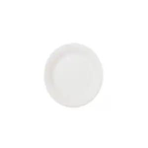 Тарелка бумажная белая мелованная Snack Plate d230мм SaaMi, 500шт/кор