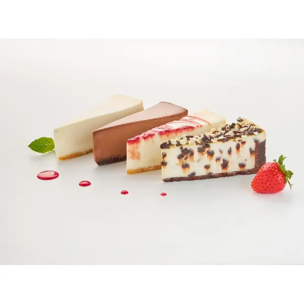 Чизкейк Нью-Йорк Ассорти Cheeseberry 103гр, 16 порций/1,66кг/шт, 3шт/кор