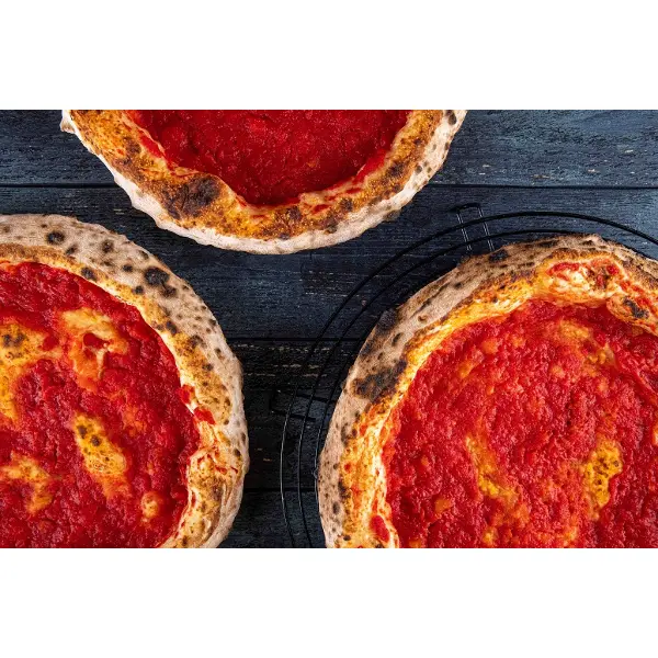 Основа для Неаполитанской пиццы круглая с томатом 25-26см PAPA NAPOLI 280гр, 10шт/кор