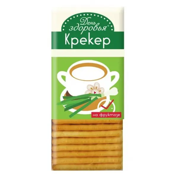 Печенье Крекер сливки на фруктозе День Здоровья 125г