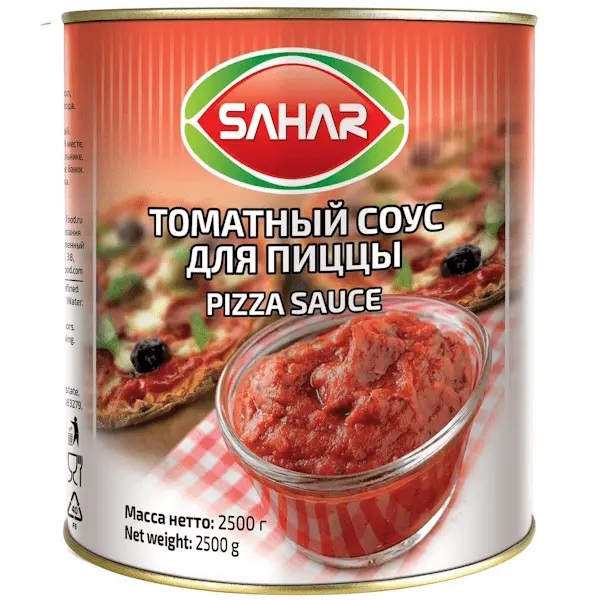 Соус для пиццы SAHAR 2,5кг, 6 шт/кор