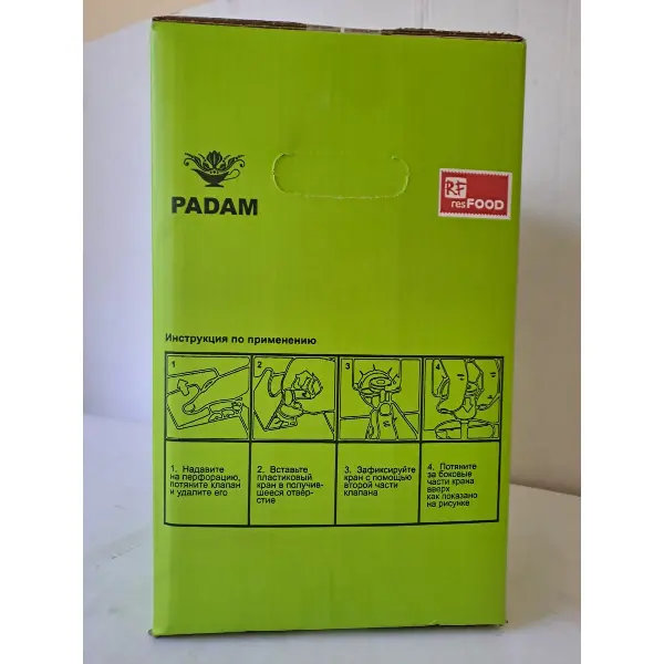 Уксус рисовый Padam Resfood 20л короб, Россия