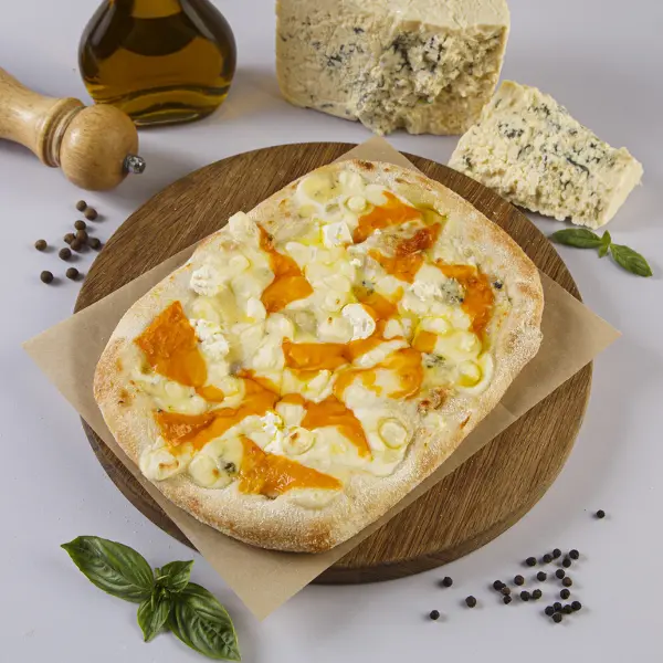 Пицца Римская Четыре сыра 20*30 405гр, 28шт/кор