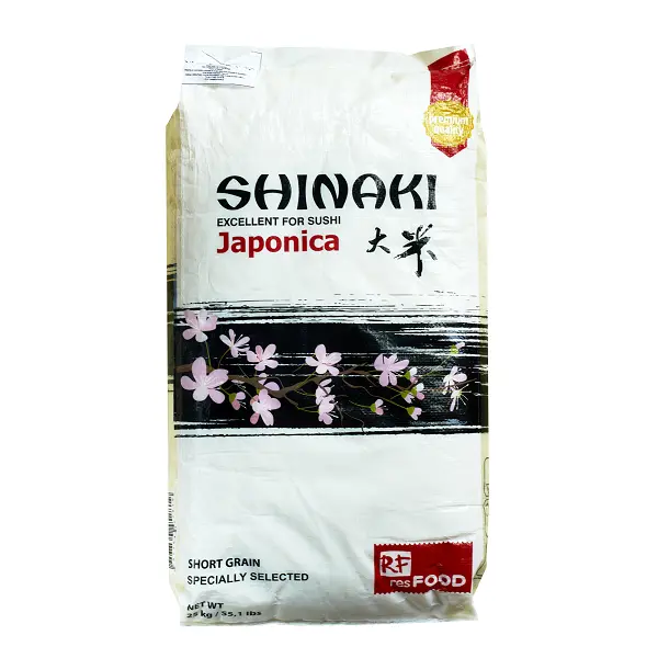 Рис Japonica Shinaki Resfood 25кг мешок, Вьетнам