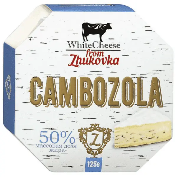 Сыр с комбинированной плесенью Камбоцола Из Жуковки 125г 50%