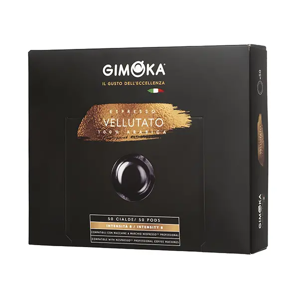 Кофе капсульный формата Nespresso Professional Vellutato Gimoka 50 капсул, 360гр, 6шт/кор