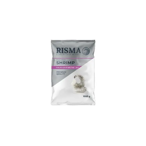 Креветка ваннамей с/м очищенная б/х 31/40 RISMA M/s Anjaneya Seafoods 927 1кг, 10кг/кор, Индия