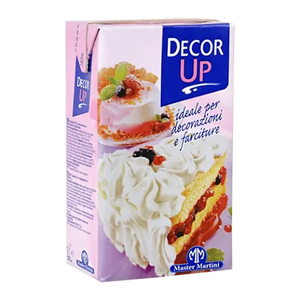 Сливки растительные для взбивания Decor Up Master Martini 1л, 12шт/кор