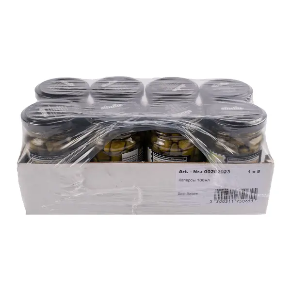 Каперсы в уксусе Almito 106мл/90гр/60гр, 8шт/кор