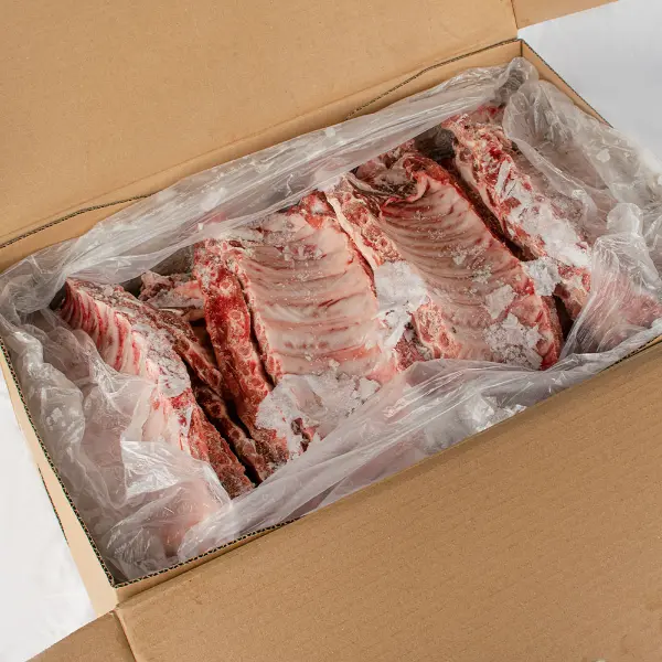 Свинина ребра категории Г зам. валом Семидаль, ~26кг/кор