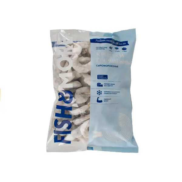 Креветка ваннамей с/м очищенная с/х  26/30 IFB AGRO 477 930гр, 9,3кг/кор