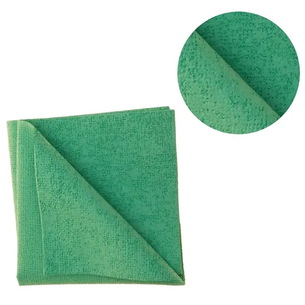 Салфетка микрополимер ПВА зеленая 30*30см, 300шт/кор