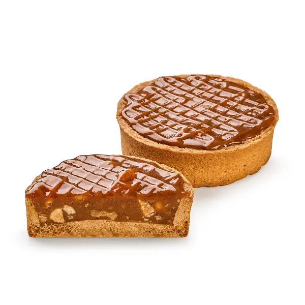 Тарталетка карамельно-ореховая Десертные Истории 90гр, 9шт/кор