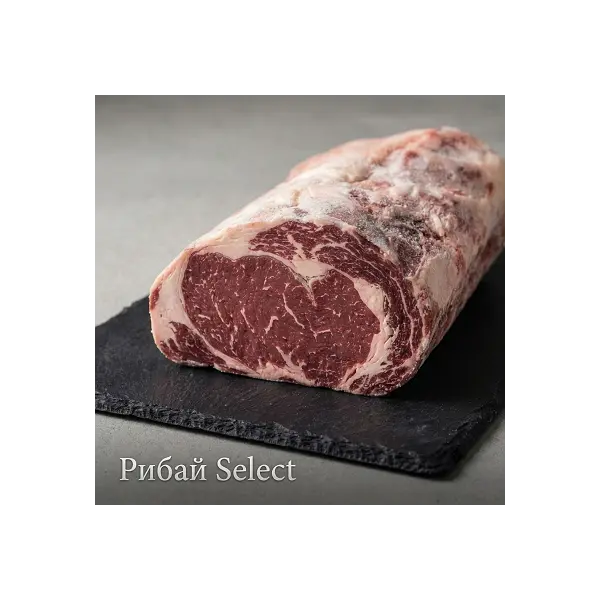 Говядина толстый край спинная часть Рибай ГОСТ Meatking ~5кг, ~25кг/кор, Россия