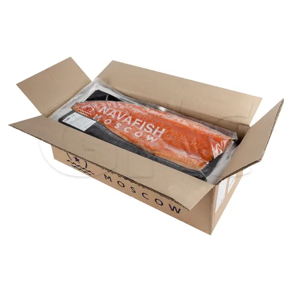 Форель филе с/с трим С NAVAFISH MOSCOW 1,3-2кг, ~12кг/кор