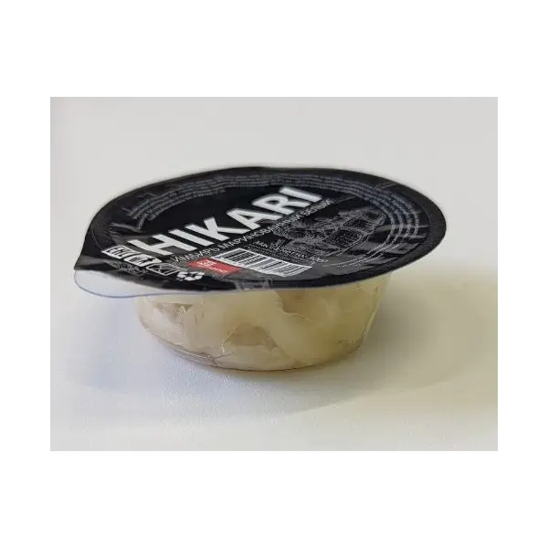 Имбирь маринованный белый в баночке Resfood 30гр, 168шт/кор, Россия