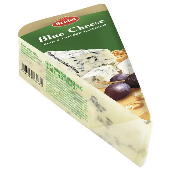 Сыр с голубой плесенью Blue Cheese Bridel 51% 100г