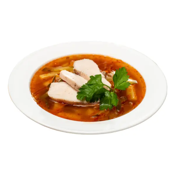 Суп рассольник по-Ленинградски с курицей AMK Foods 1кг, 10шт/кор
