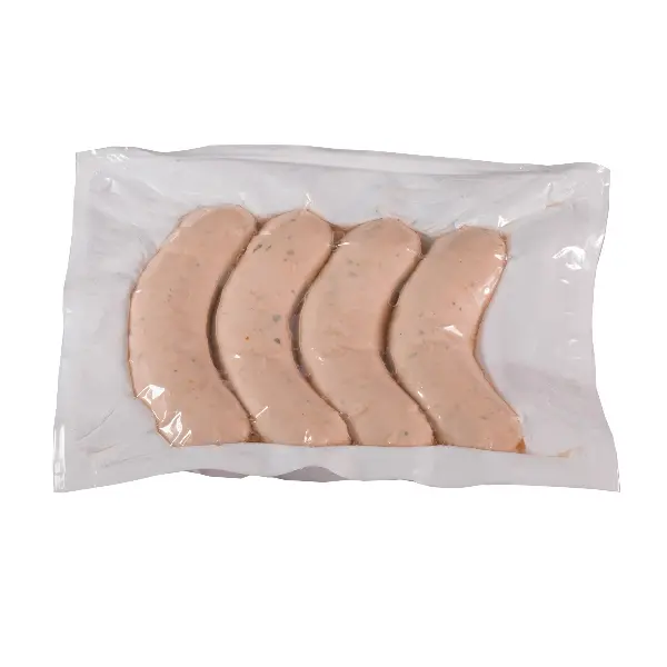 Колбаски для жарки Вайсвурст Деликатес ~90гр*4шт/упак, ~10,08кг/кор