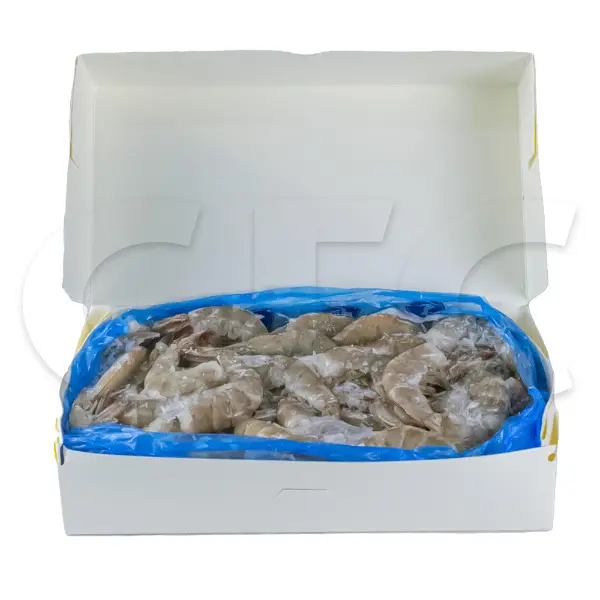 Креветка ваннамей с/м в панцире б/г 26/30 RISMA ProductosPereciblesyMariscos 672 1,8кг, 10,8кг/кор