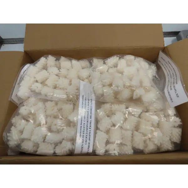 Кальмар очищенный глазированный филе фигурное с/м SHANDONG OCEAN VILLAGE FOOD 3700/02E67 1кг,10кг/кор