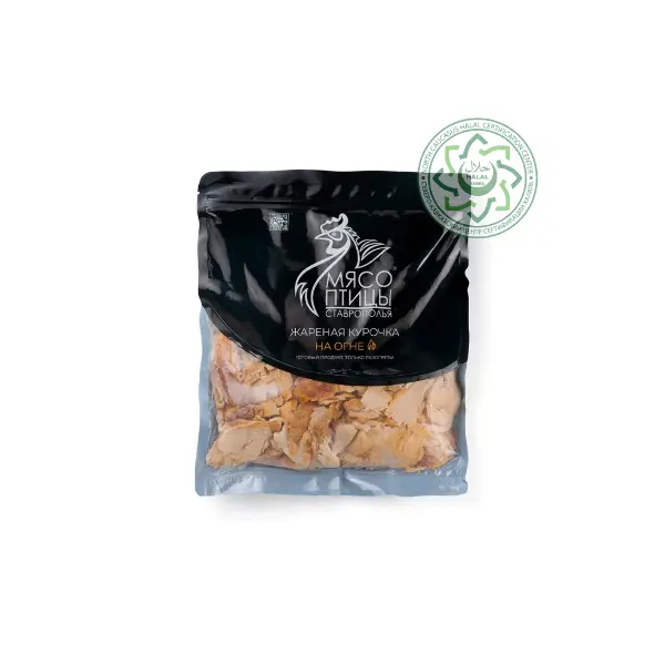 Курица шаурма жареная зам. ЦБ Экстра халяль МПС 1кг, 6кг/кор