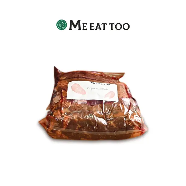 Говядина стейк Стриплойн категория А б/к зам. Me eat too 250гр, 10шт/кор