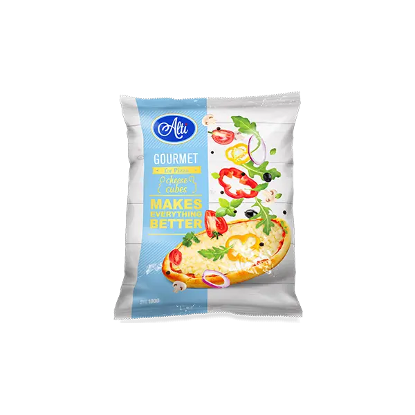 Сыр полутвердый Моцарелла "GOURMET" Alti (кубик) 40%