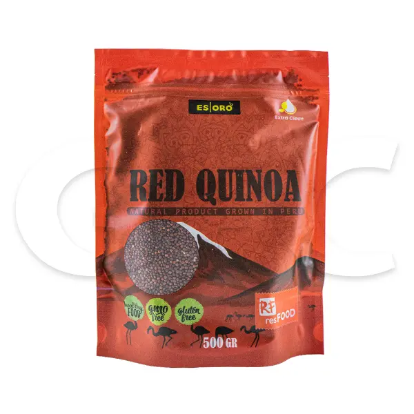 Киноа красная Esoro Resfood 500гр дойпак, 35шт/кор, Перу