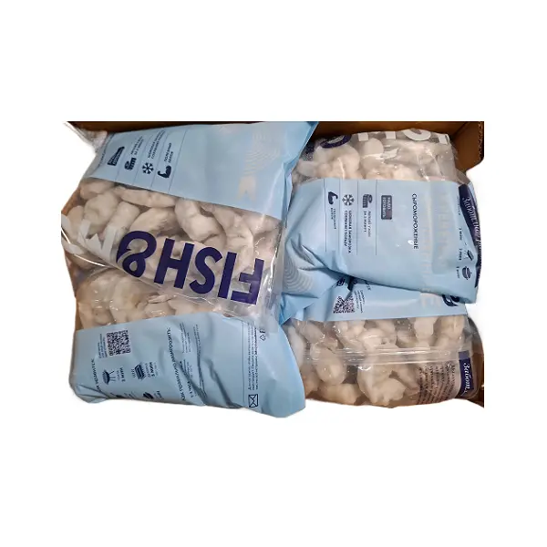 Креветка ваннамей с/м очищ б/г без вены б/х 21/25 IFB AGRO 477 930гр, 9,3кг/кор