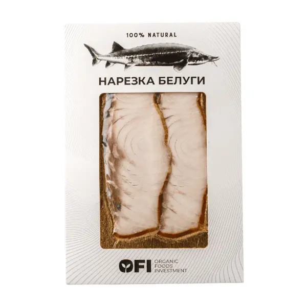Белуга ломтики г/к OFI Caviar 100гр, 30шт/кор