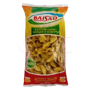 Картофельные дольки Байсад 2,5кг, 4шт/кор