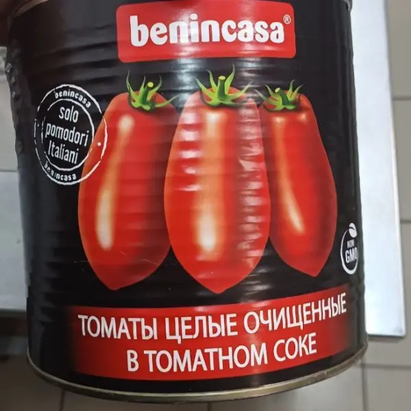 Томаты целые очищеные Pelati в с/с 2,5кг*6 Италия